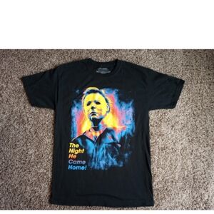 John Carpenter's Halloween T-Shirt Men’s Sz Medium Black Movie Graphic Tee